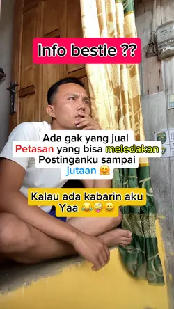 Info bestie 🤭 adakah