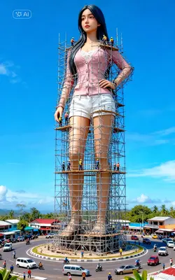 AI Trend Patung