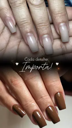 Antes e depois nails