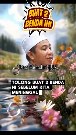  Buat 2 Benda Ini