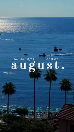 end of august