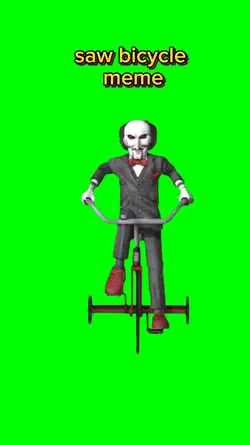 saw bicycle meme 