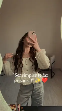 você é preciosa