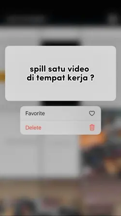 spil vidio pas kerja