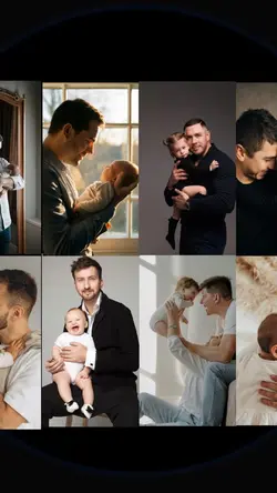 Father and daughter