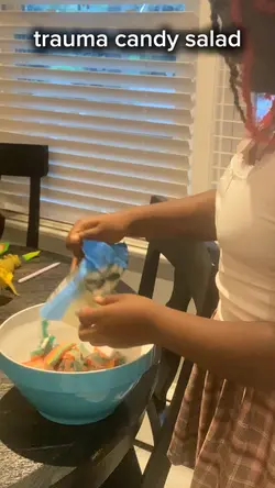 trauma candy salad 😋
