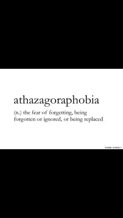 Phobias…..