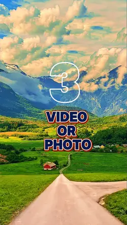 3 video or photo 