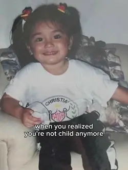 when you realized 