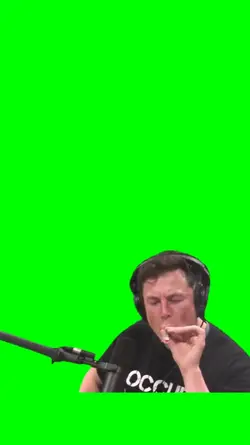 Elon musk Smoking