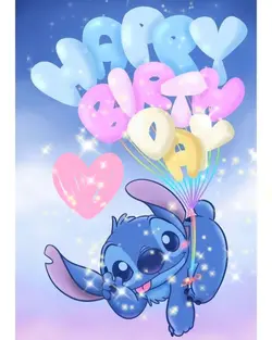 Cumpleaños stitch 