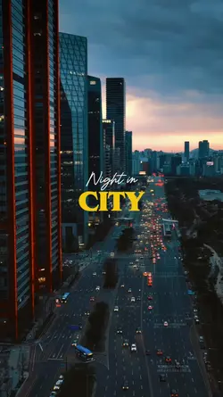 night in city