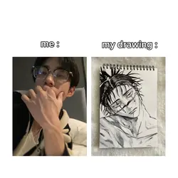 me and my drawing