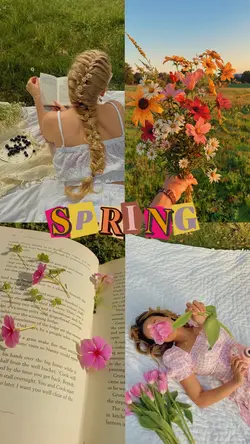 Spring collage
