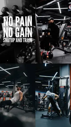 no pain no gain 