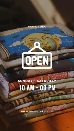 story : we are open