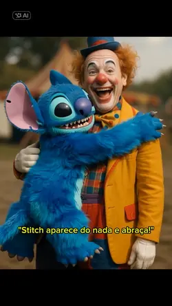stitch abraça