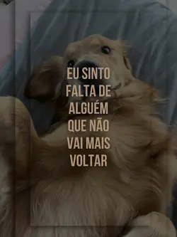 sinto falta dele 🥹