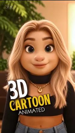 3D cartoon 
