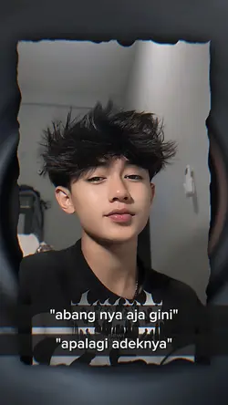 abangnya aja gini