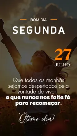 27 de julho 
