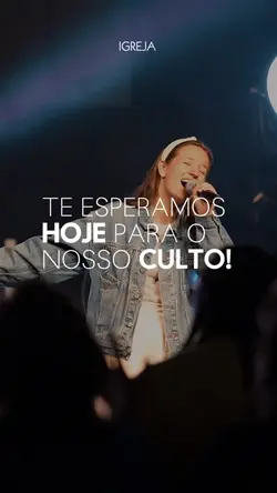 Hoje tem culto