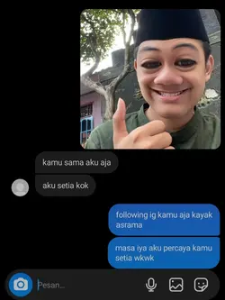 kamu sama aku aja