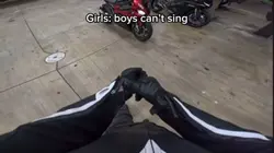 We can sing