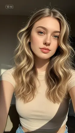 wavy hair effect ai