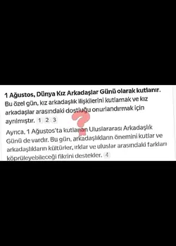 Kız arkadaş günü