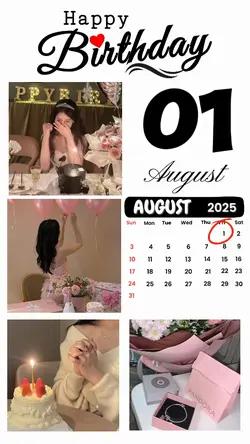 birthday 01 August