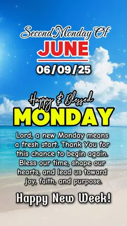 Monday, June 09