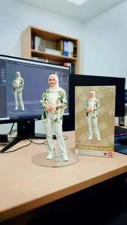 3D miniatur langsung
