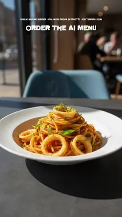 Type It, Watch It: 3-Beat Food Reveal