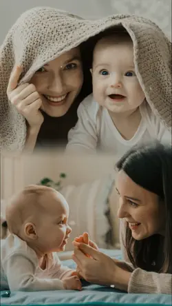 mother and son