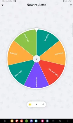 spin wheel trend^ ^