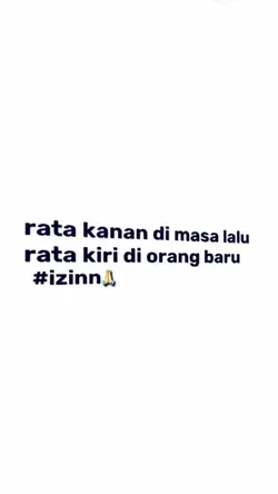 Trend Rata kiri 