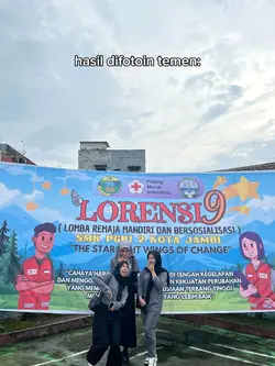hasil difotoin temen