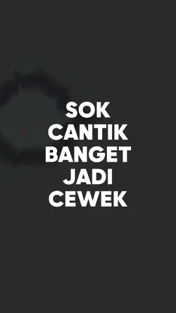 SOK CANTIK BANGET