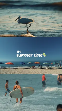 It's summer time