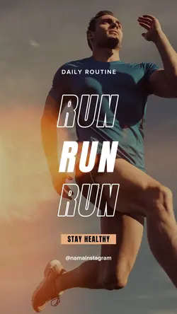 running template 