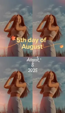 5th day of August