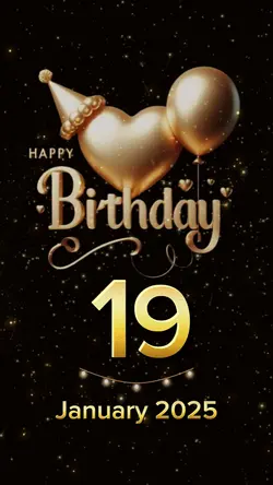 hbd 19 January 2025