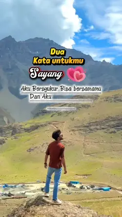 dua kata untukmu