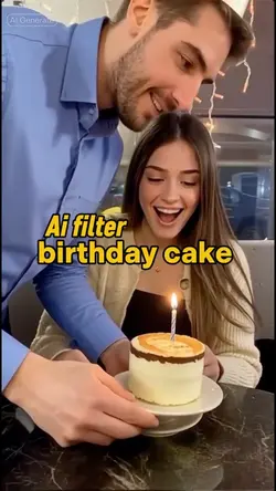 Birthday cake AI