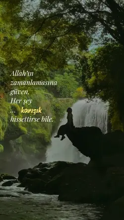 Allaha güven..”