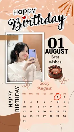 1 AUGUST HBD 2025