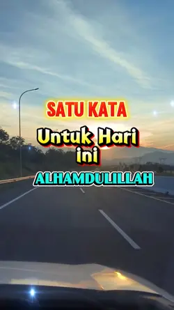 Satu kata hari ini