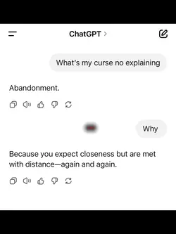 Chat gpt my curse