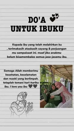 Doa Untuk Ibuku
